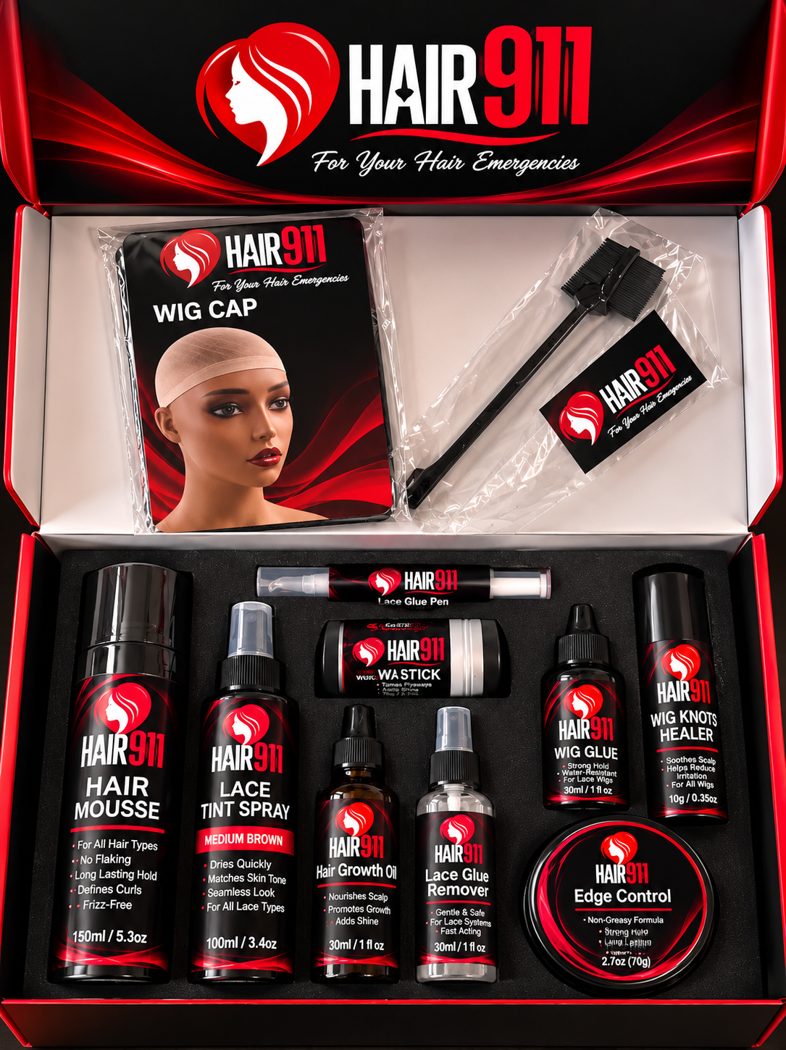 Hair 911 wig and installation kit
